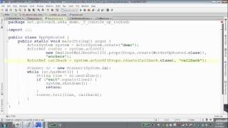 GolovachCourses Java Multithreading 04112014 Lecture 12 Akka [upl. by Latreece]