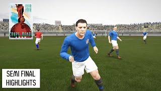 1938 World Cup Semi Final Highlights  Historic Football Simulation [upl. by Cirderf57]