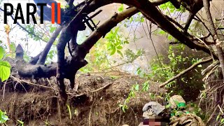 Combat GoPro  Foreign Fighters Pounded in Tiny Trench [upl. by Brianna]