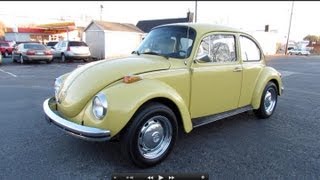 1973 Volkswagen Super Beetle VW 1303 Start Up Exhaust In Depth Review and Test Drive [upl. by Samale]