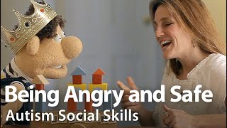 Being Angry amp Safe Autism Social Skills Video [upl. by Llennehc]