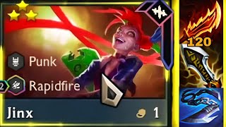 3 Star Jinx and Rapidfire Guardian Combo  TFT SET 10 PBE [upl. by Bethesde]