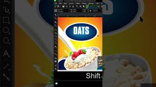 Packaging Design In Coreldraw  Corel Draw Tutorial corel draw designs shorts [upl. by Pepita]