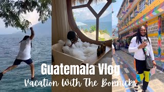 Guatemala Vlog  Lake Atitlan  San Jaun  Boatride From Hell😳  Cliff Jumping  The Bonnicks [upl. by Pfister]