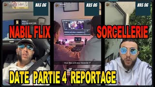 DATE PARTIE 4 REPORTAGE SORCELLERIE MARWA LOUD LARTISTE PAR NABIL FLIX [upl. by Loydie]