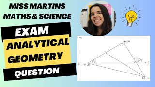 Grade 10 Paper 2 Maths Analytical Geometry Exam Question PART 1 [upl. by Yanat]