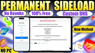 Sideload IPA Without Revokes  Build Your AntiRevoke DNS [upl. by Vasily170]