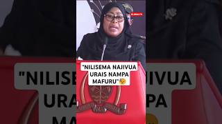 🖤RAIS SAMIA NILISEMA NAJIVUA URAIS NAMPA MAFURU😓🖤💔 viralvideo shortsvideo globaltv trending [upl. by Baron]