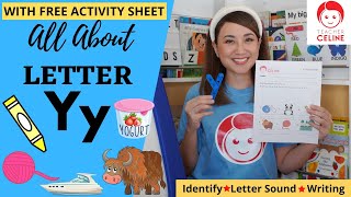 Letter Yy  Phonics for Kids  ABC Sounds  Art Activity  Learn to Read [upl. by Barb441]