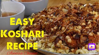 Easy koshari recipe [upl. by Desiree]