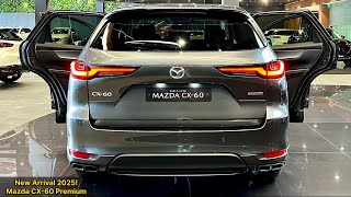 2025 Mazda CX60 Experience the Ultimate 7Seater Luxury SUV [upl. by Ayak124]