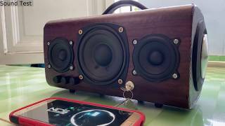 How To Make Speaker At Home  21 Audio Amplifier [upl. by Nuahsor]