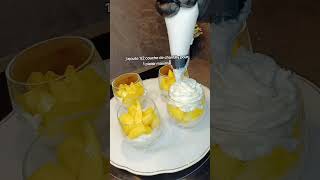 Verrines Mangue Passion verrine mango food asmr cooking recipe dessert passionfruit shorts [upl. by Gnuj]