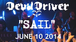 DEVILDRIVER SAIL LIVE HDJUNE 10 2014TORONTO [upl. by Nref105]