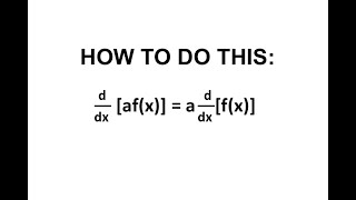 Differentiation Part2  Differentiation while having coefficient with function [upl. by Ahsaet800]