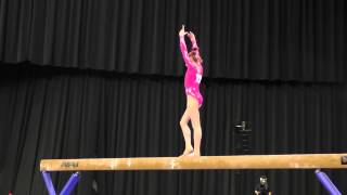 Emily HolmesHackerd – Balance Beam – 2015 Nastia Liukin Cup [upl. by Martina338]