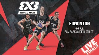 RELIVE  FIBA 3x3 World Tour Edmonton 2024  Finals [upl. by Pavia921]