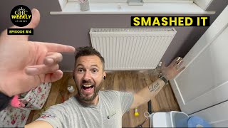 Weekly Vlog 4  Multitrades Covered  Plumbing  Electrics  carpentry [upl. by Ahsemad]