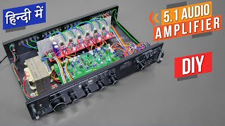 51 Channel Audio Amplifier Assemble with Bluetooth Connectivity  Hindi  ELECTROINDIA [upl. by Eednil53]