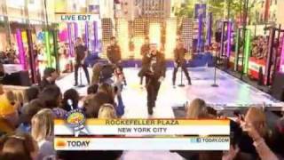 NKOTBSB  The Right Stuff and Larger Than Life live in Today Show [upl. by Kristoffer418]