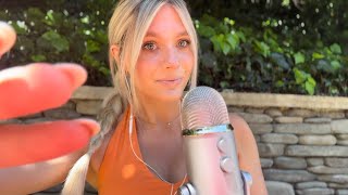 ASMR Outside and In My Sunroom🌞 ASMR For Short Attention Span [upl. by Osanna]