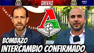 ¡CHIVAS CONFIRMA INTERCAMBIO BOMBÁSTICO ¡DOS JUGADORES FUERA DEL PLANTEL  CHIVAS HOY NOTICIAS [upl. by Ricarda693]