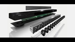 Yamaha YSP2500 Sound Bar  Unboxing amp Setup  2014 Model YSP 2500 [upl. by Essined]