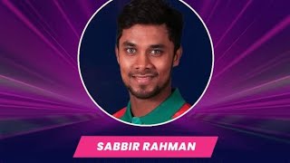 Sabbir Rahman Dhaka capitals BPL 2025 💯❤️‍🔥 [upl. by Ecital632]