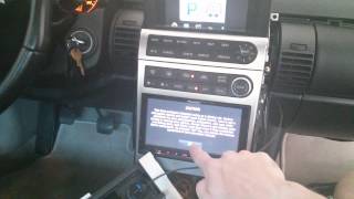 G35 Navigation Screen Replaced With Amazon Fire HD 6 Tab 1 of 2 [upl. by Proudman175]