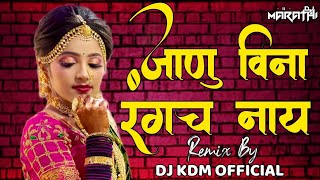 Janu Vina Rangacha Nay Dj Song  Ag Bai Ag Bai Dj Mix  जानु वीना रंगच नाय Dj  Dj KDM [upl. by Hctud]