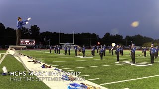 The HCHS Marching Band halftime September 13 2024 Homecoming [upl. by Anoyi]