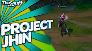 ПРОЕКТ Джин Обзор скина  PROJECT Jhin Skin  League Of Legends [upl. by Zuzana]