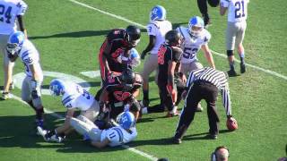 Haldane versus Tuckahoe Football 2011 Part 1 [upl. by Netsyrc]