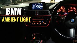 Change Interior Ambient Light of BMW F10 F15 F20 F30 F31 F32 F34 F36 F80 F82 F83 Shorts [upl. by Paxton]