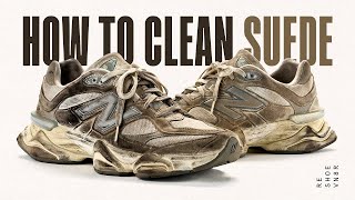 How to Clean Dirty Suede Shoes [upl. by Llevol181]