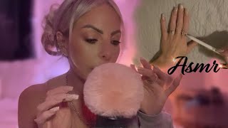 ASMR Clicky Whisper Lofi ASMR Ring Tour amp Tracing My Hand Over Explaining For DEEP Sleep [upl. by Akiaki]