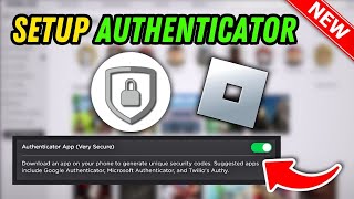 How To Set Up Roblox Authenticator  Roblox authenticator app [upl. by Yramanna797]