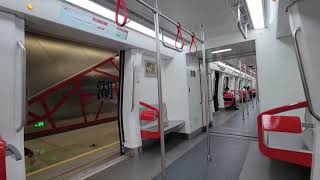 佛山地鐵2號線往南莊地下段行車片段 Foshan Metro Line 2to Nanzhuang [upl. by Nilrah]