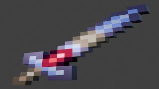 Creating the Enchanted Sword from Terraria in Blender  Beginner Tutorial [upl. by Viddah]