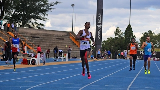 Men 400m B Race  2017 UJ amp Nkwalu Invitational [upl. by Kryska965]