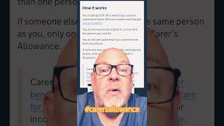 Carers Allowance How it doesn’t work carersallowance carersweek carers dwp benefits cruelty [upl. by Acired]