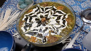 traditionell persische NudelSuppe  AsheReshte  آش رشته آسان [upl. by Adnohser]