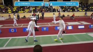 T32 FILES Petar CRO  CHEUNG Ka Long HKG Foil men individual [upl. by Mushro]