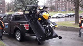 TOW A BIKE 247 MOTORCYCLE TOWING AND TRANSPORT [upl. by Aynotel]