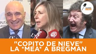 ESPERT MEA A LA ZURDA BREGMAN Y SE LE MATA DE RISA quotEs para decirle COPITO DE NIEVEquot [upl. by Airotnes]