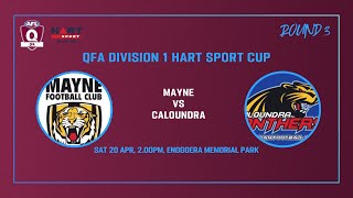 Mayne vs Caloundra Mens Div 1 [upl. by Bruner35]