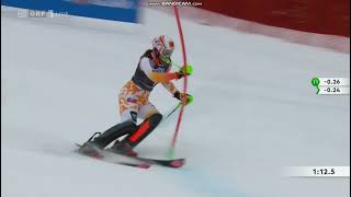 Petra Vlhova Kranjska Gora Slalom 2024 ORF [upl. by Cilo]