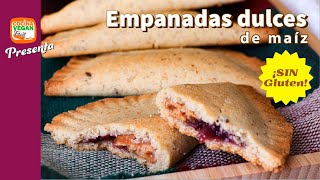 Utilizamos harina de tortillas para hacer unas empanadas dulces ¡Sin gluten  Cocina Vegan Fácil [upl. by Yllitnahc]