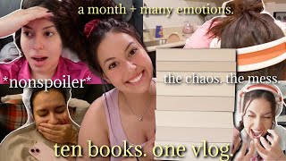 i read my entire april tbr and it was a mess  reading vlog 📚 [upl. by Dolora325]