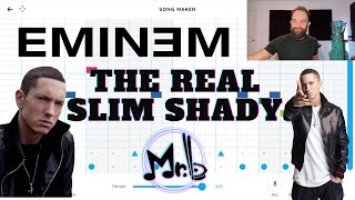 THE REAL SLIM SHADY on Chrome Music Lab [upl. by Felipe]